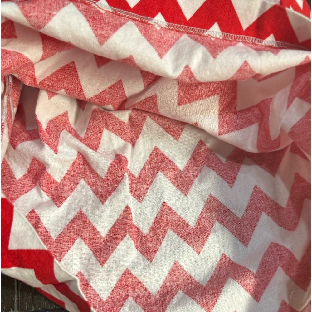 🔥5/$25🔥BOUTIQUE BABY GIRL ONE SHOULDER CHEVRON DRESS/TOP 6-12MOS - Picture 4 of 4